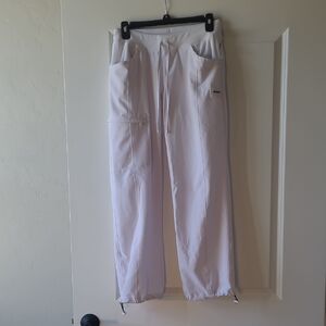 Women's White Cherokee Infinity Scrub Bottoms